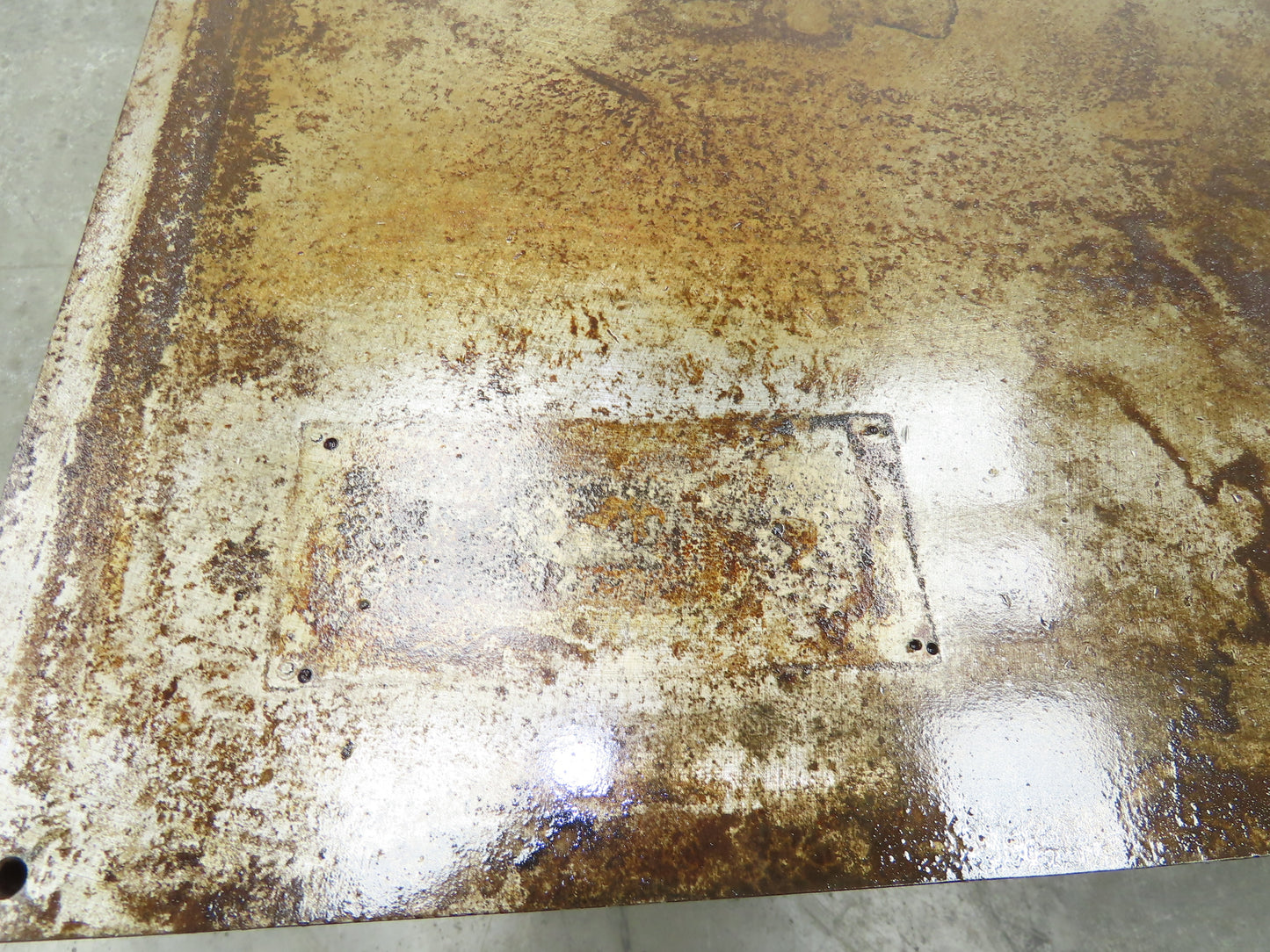 2" Steel Top Machine Base Welding Table Work Bench 58x36" Top 26" H