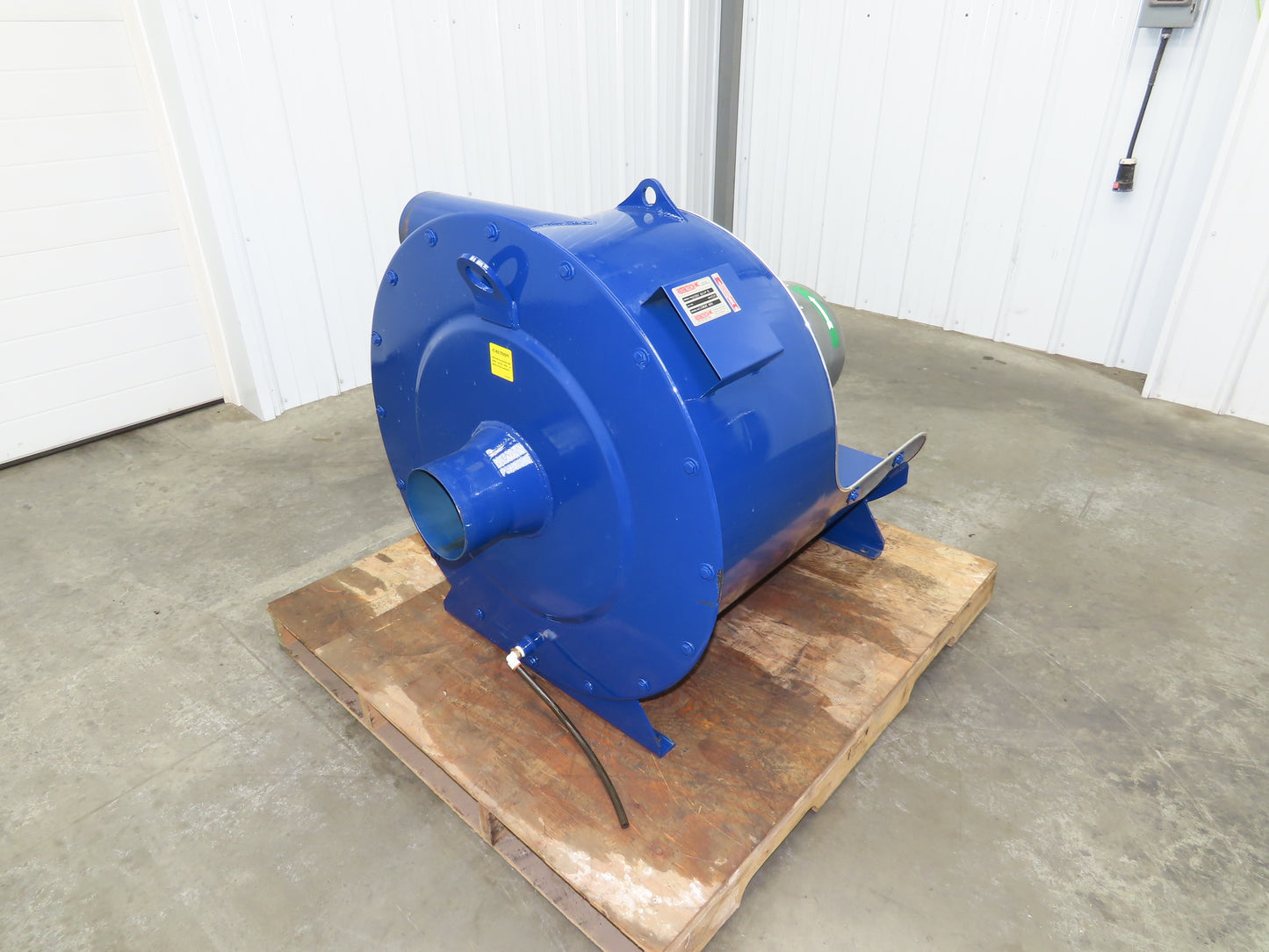 Filtertech S30102E MOD Spencer Centrifugal Blower Vacuum 6x6" 15Hp 230/460V 3Ph