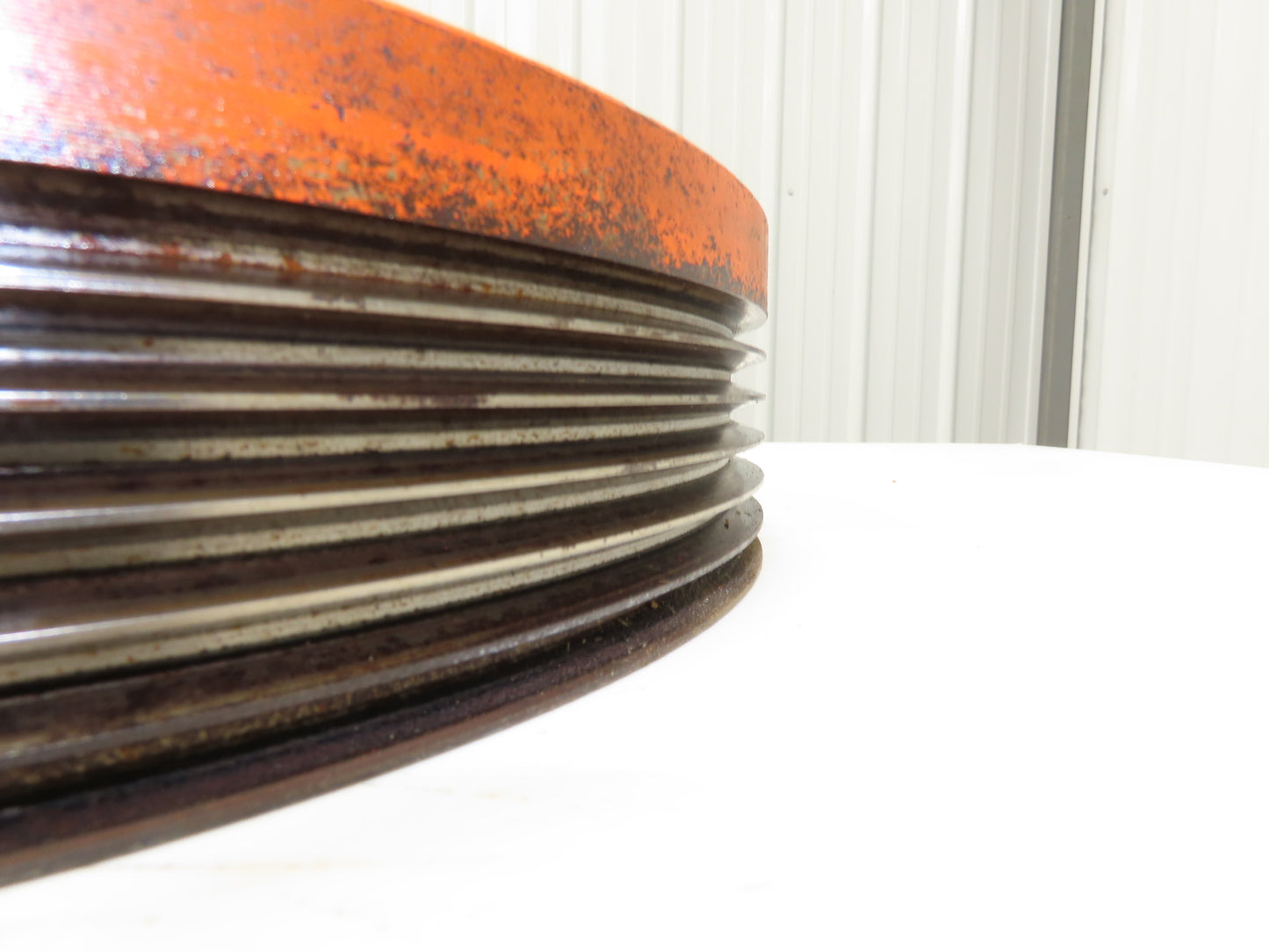 Granulator Pulley Sheave 6-Groove Poly V Belt Cast Iron Tapered Bore 16-5/8"OD