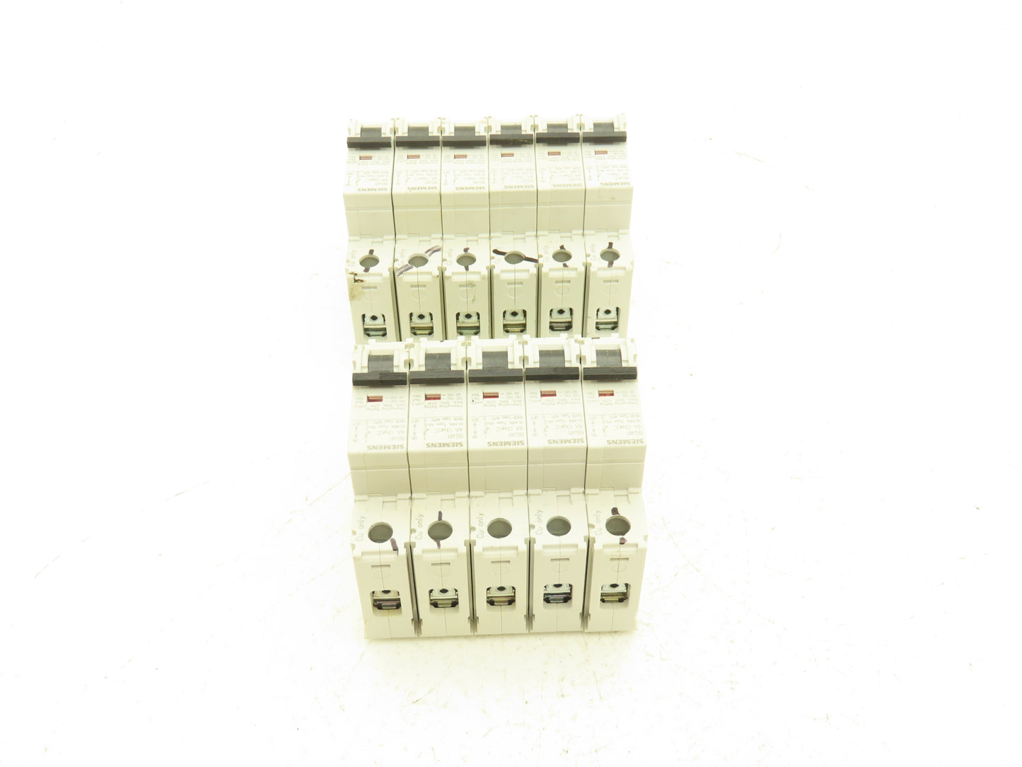 Siemens 5SJ4104-7HG40 Miniature Circuit Breaker 4A 240VAC 1 Pole Lot of 11