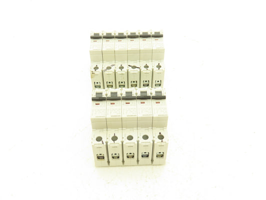 Siemens 5SJ4104-7HG40 Miniature Circuit Breaker 4A 240VAC 1 Pole Lot of 11