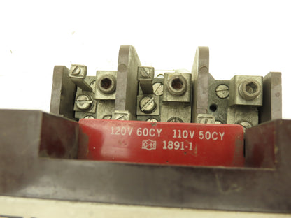 Cutler Hammer A10FN0 Size 4 Motor Starter Contactor 100Hp 600V 3PH 120V Coil