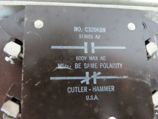 Cutler Hammer A10FN0 Size 4 Motor Starter Contactor 100Hp 600V 3PH 120V Coil