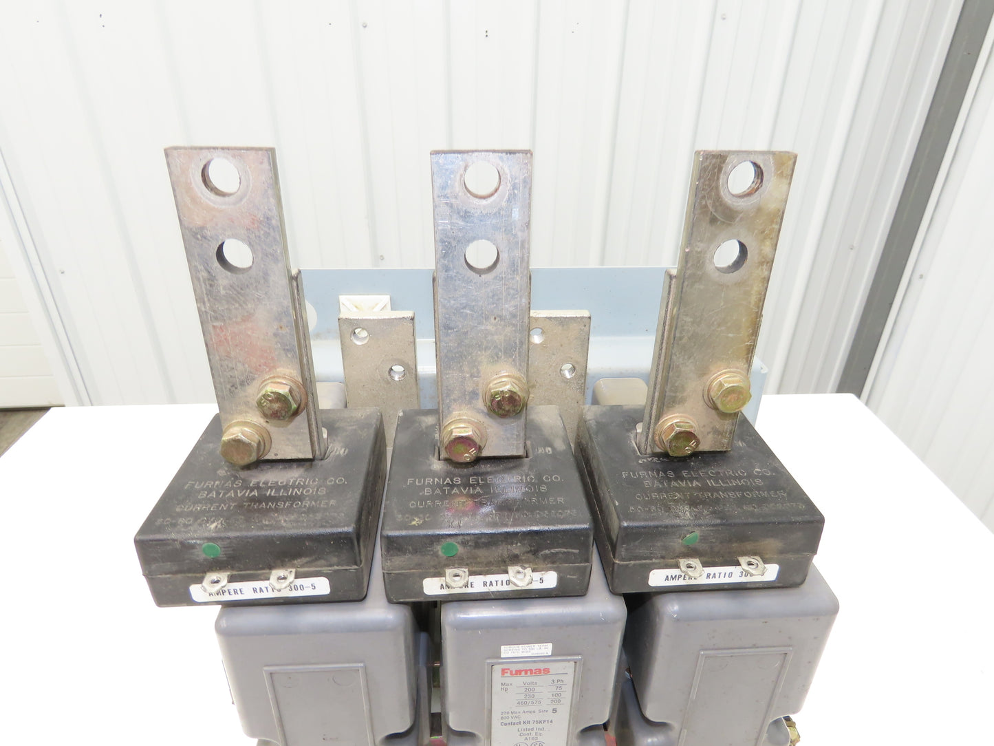 Furnas 14KF32AX49 Size 5 Motor Starter Contactor 200Hp 600V 3PH 120V Coil