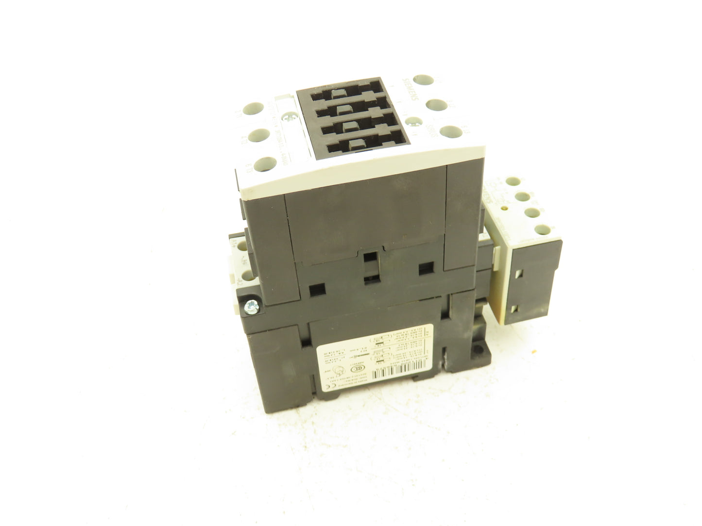 Siemens 3RT1034-1Q Contactor Motor Starter 50A 690VAC 24VDC Coil