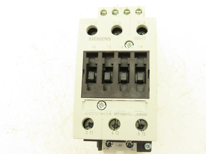 Siemens 3RT1034-1Q Contactor Motor Starter 50A 690VAC 24VDC Coil