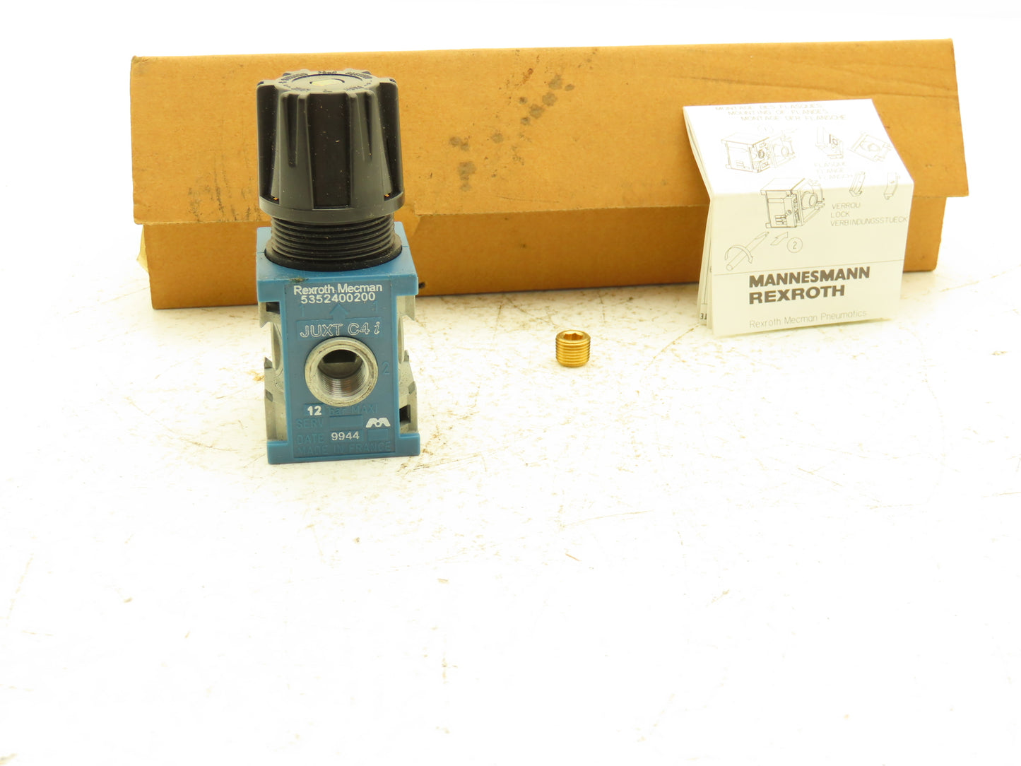 Rexroth JUXT C4i Pneumatic Air Regulator 12 Bar 1/4" NPT