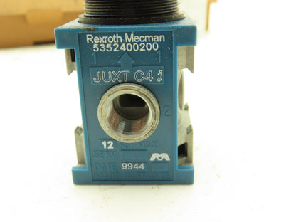 Rexroth JUXT C4i Pneumatic Air Regulator 12 Bar 1/4" NPT