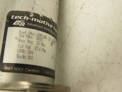 GSE 46P56R-25 7/99 Tech Motive Nutrunner Electric Nut Driver 3/8" Handheld 25Nm