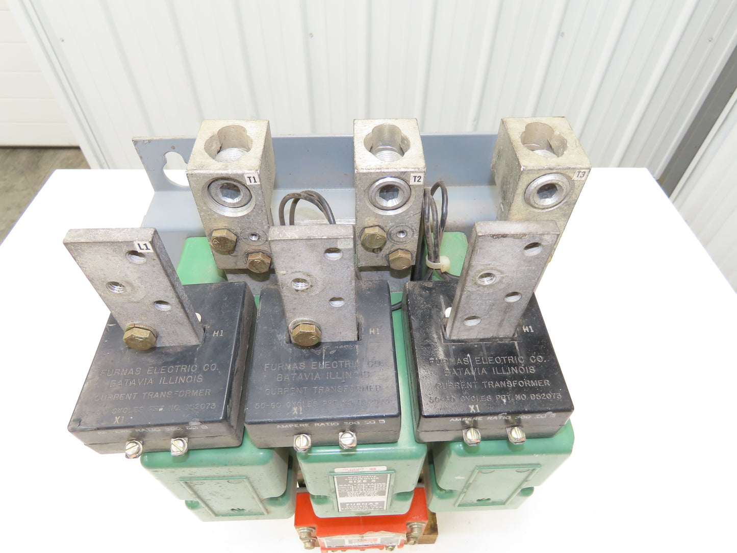 Furnas 14KF32AX49 Size 5 Motor Starter Contactor 200Hp 600V 3PH 120V Coil