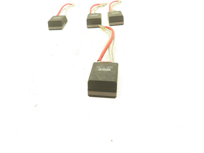 Helwig 36-12-1800 Carbon Motor Brush 2-1/2"x 1-1/2"x3/4" Lot of 4