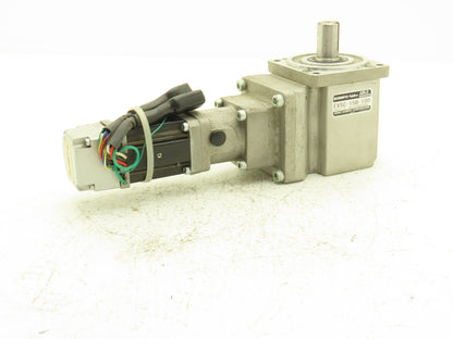 Nidec-Shimpo EVSC-15B-100  1:15 Ratio Gear Reducer W/ M-Z1-IAA100-TA Servo Motor