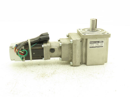 Nidec-Shimpo EVSC-15B-100  1:15 Ratio Gear Reducer W/ M-Z1-IAA100-TA Servo Motor