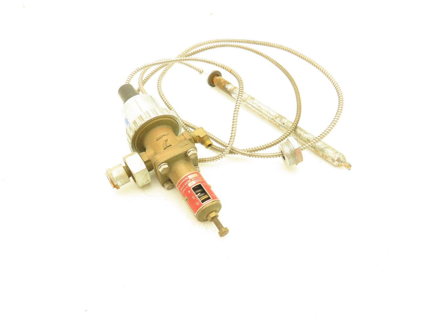 Armstrong OB-2000 P Temperature Regulator Valve with Sensor 131-201°F Set Point