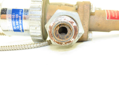 Armstrong OB-2000 P Temperature Regulator Valve with Sensor 131-201°F Set Point