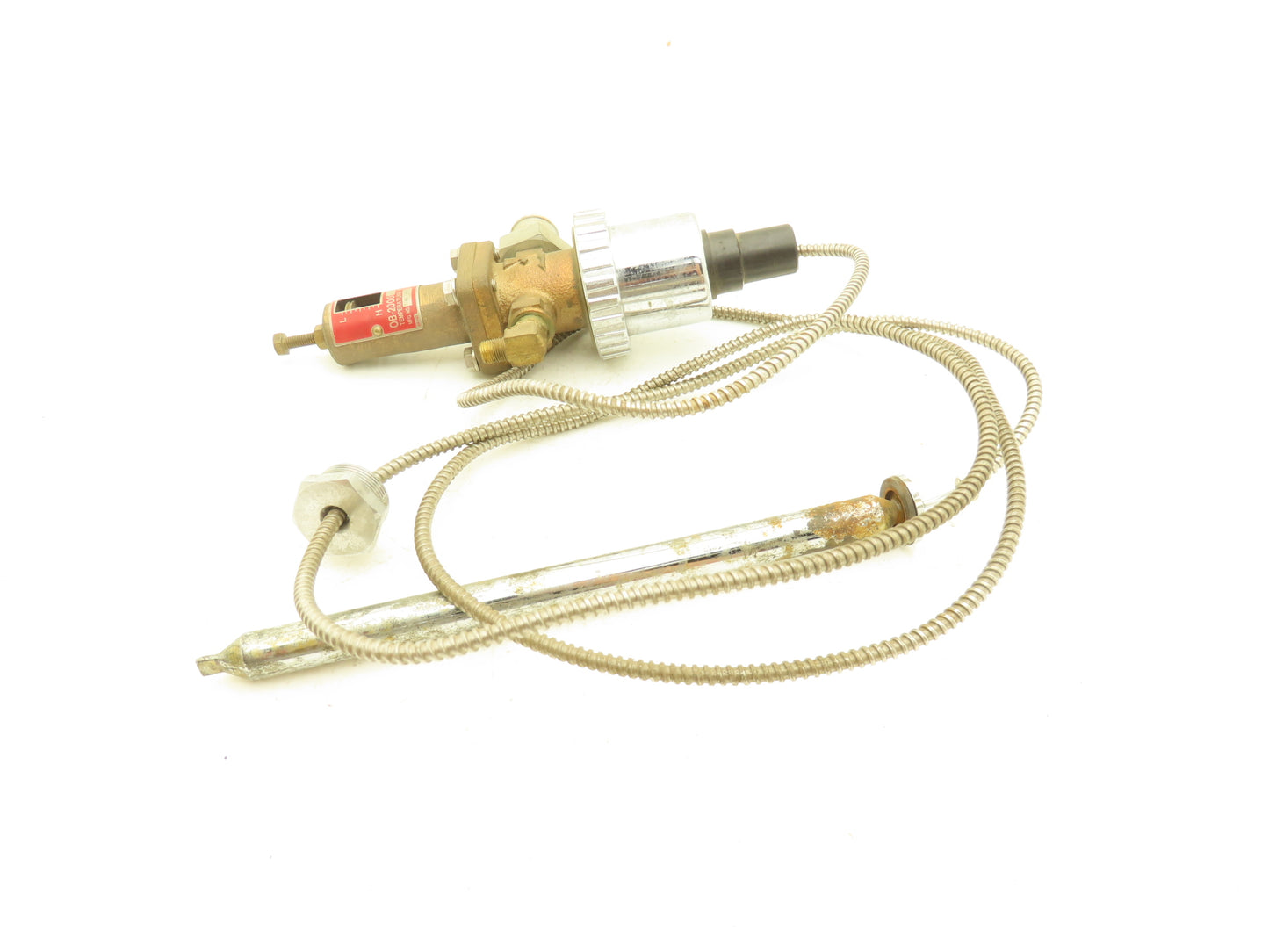 Armstrong OB-2000 P Temperature Regulator Valve with Sensor 131-201°F Set Point