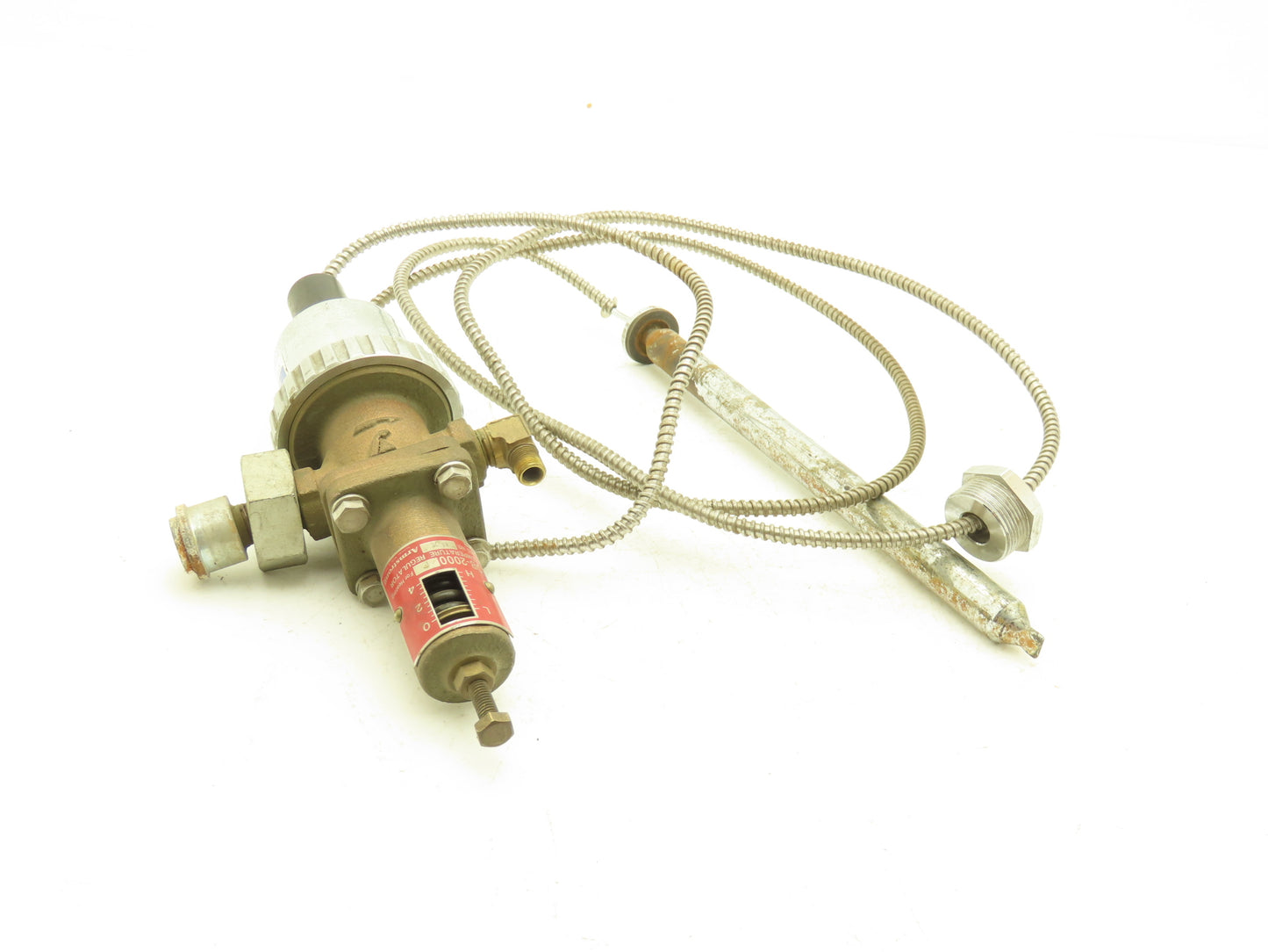 Armstrong OB-2000 P Temperature Regulator Valve with Sensor 131-201°F Set Point