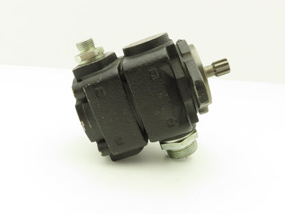 Bucher QX22-006R11 Hydraulic Rotary Gear Vane Pump 16mm Spline Shaft