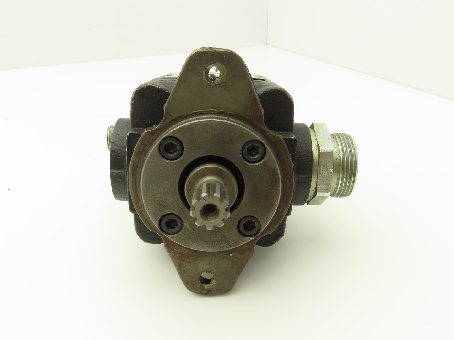 Bucher QX22-006R11 Hydraulic Rotary Gear Vane Pump 16mm Spline Shaft
