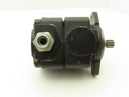 Bucher QX22-006R11 Hydraulic Rotary Gear Vane Pump 16mm Spline Shaft