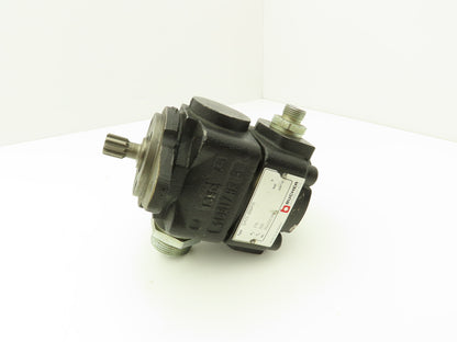 Bucher QX22-006R11 Hydraulic Rotary Gear Vane Pump 16mm Spline Shaft