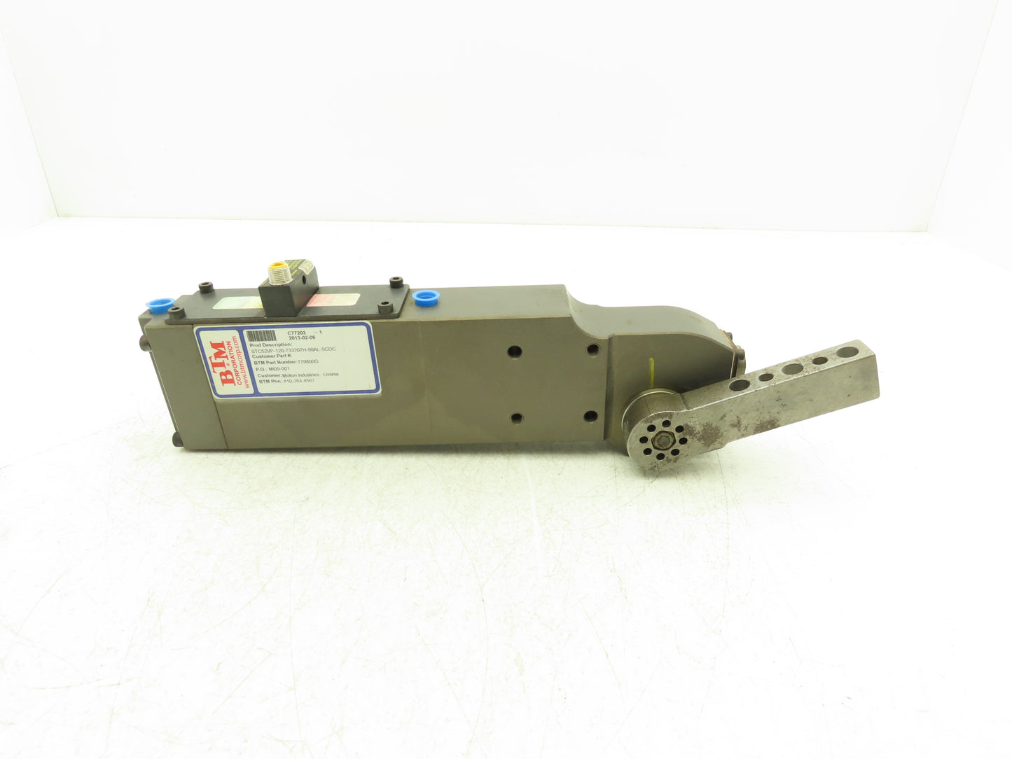 BTM STC52VP-120-733207H-90AL-SCDC Pneumatic Power Clamp