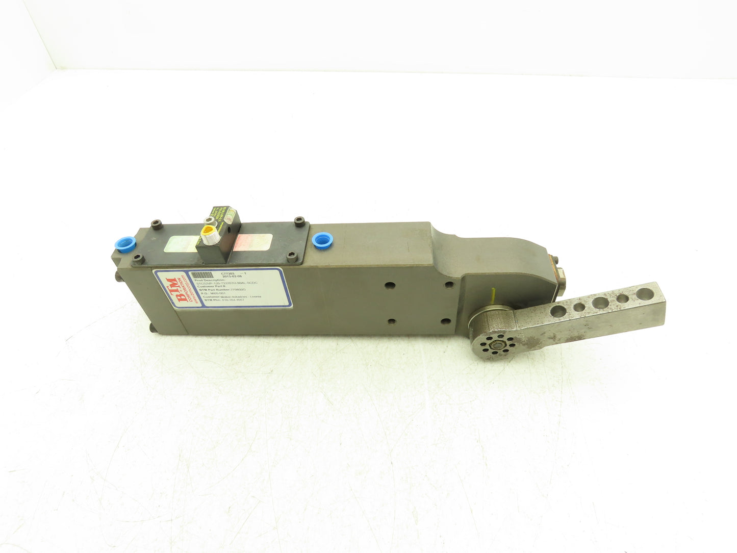 BTM STC52VP-120-733207H-90AL-SCDC Pneumatic Power Clamp