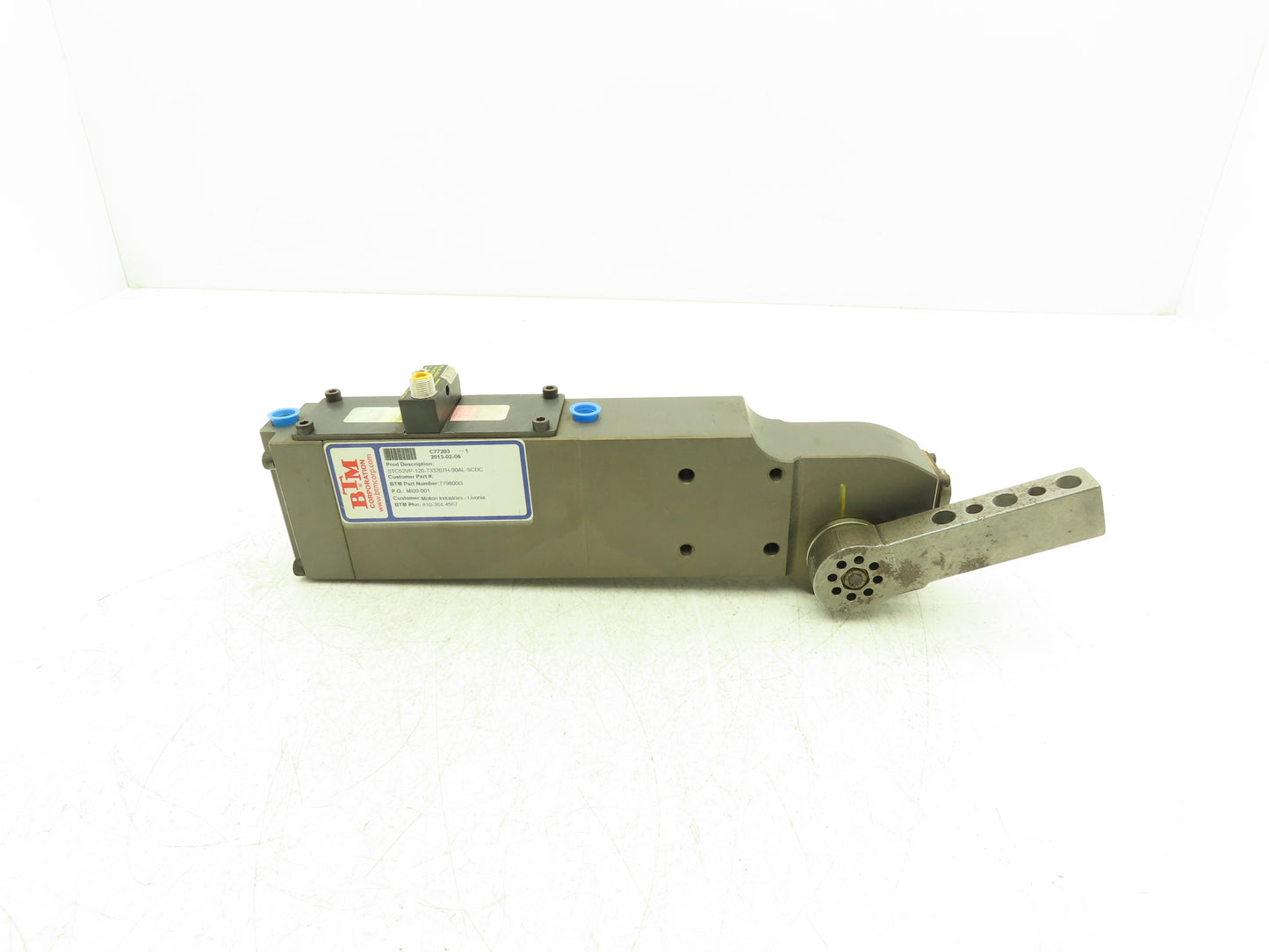 BTM STC52VP-120-733207H-90AL-SCDC Pneumatic Power Clamp