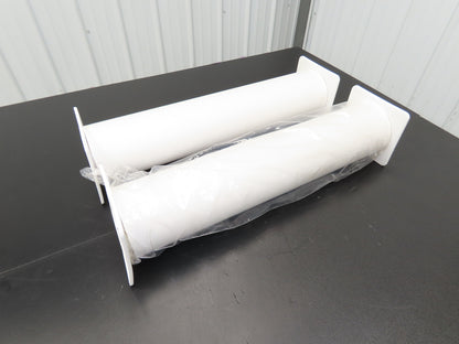 7139242 Light Weight Thermal Printing Paper 24" x 500' x3" Core 1 Ply Lot of 2