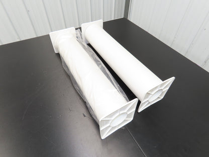 7139242 Light Weight Thermal Printing Paper 24" x 500' x3" Core 1 Ply Lot of 2