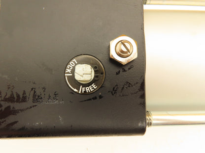 SMC CNADN100N-250-D-XC35 Pneumatic Air Cylinder 100mm x 250mm Stroke w/Rod Lock