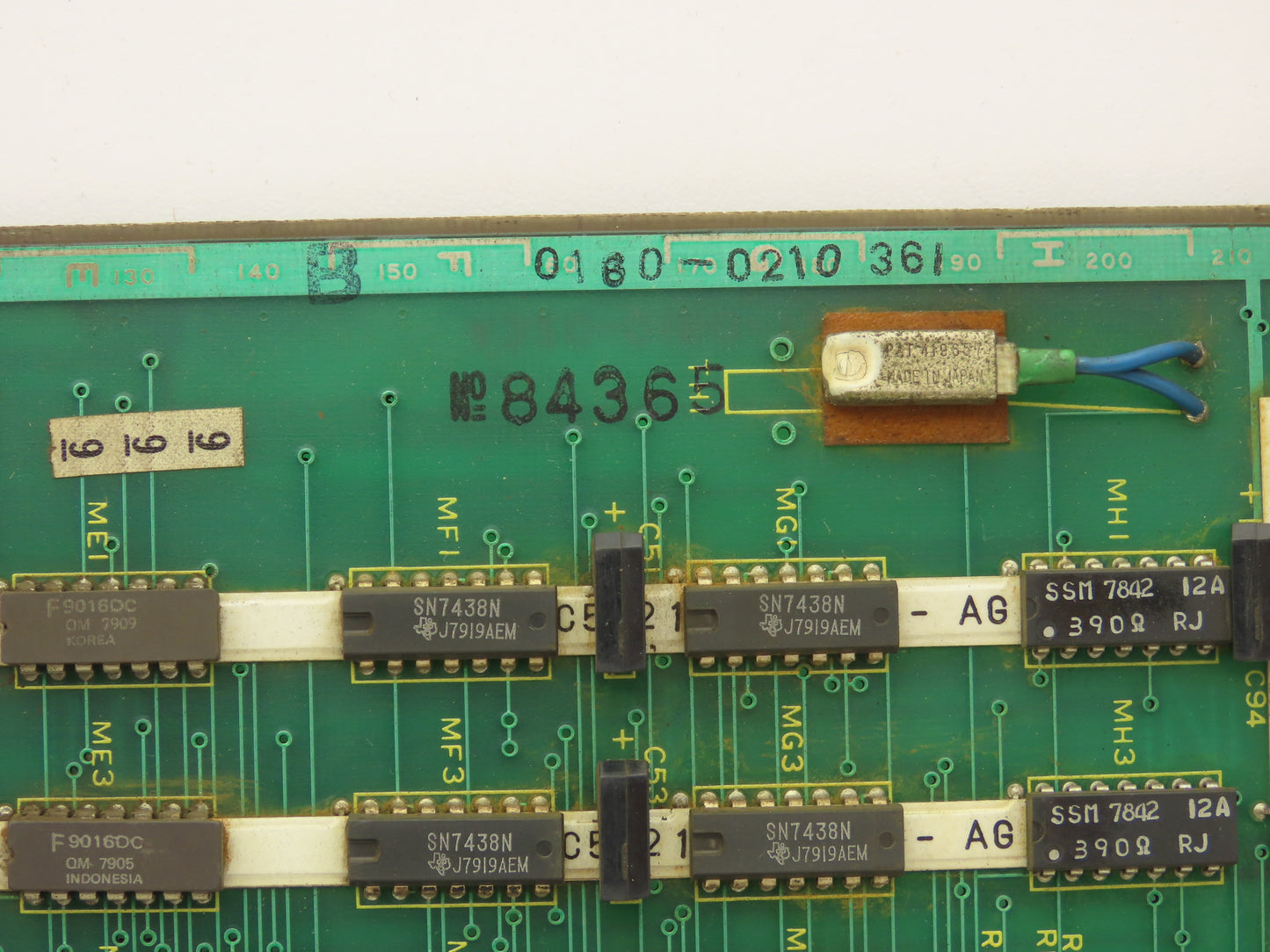 Fanuc A16B-0160-0210 Amada CNC Circuit Board I/O 200B PCB