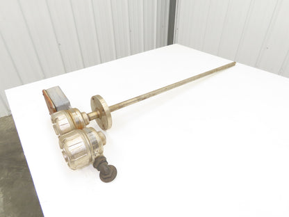 Magnetrol 9A1-A33A-036/961-2DA0-132 Level Controller 1-1/2" Flange 36" Probe