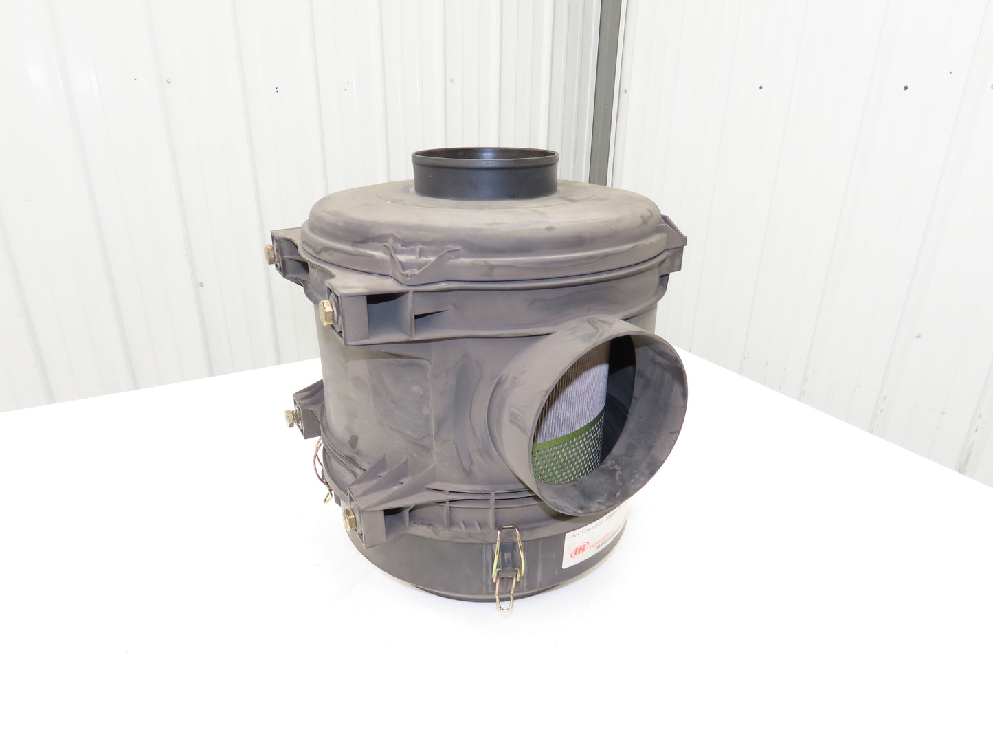 Ingersol Rand Air Compressor Air Filter Housing R150TU Model 5x6" Inlet/Outlet