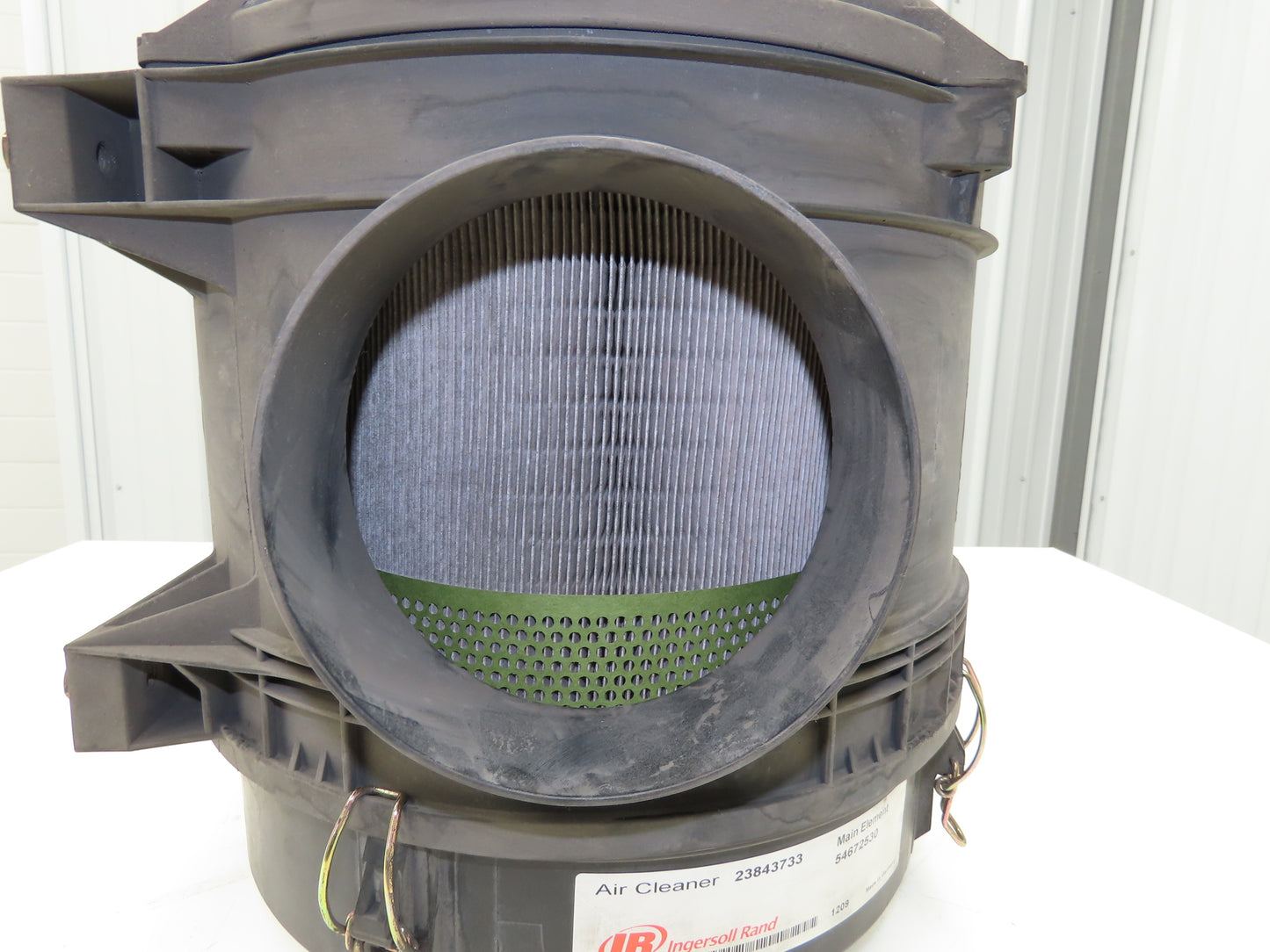 Ingersol Rand Air Compressor Air Filter Housing R150TU Model 5x6" Inlet/Outlet