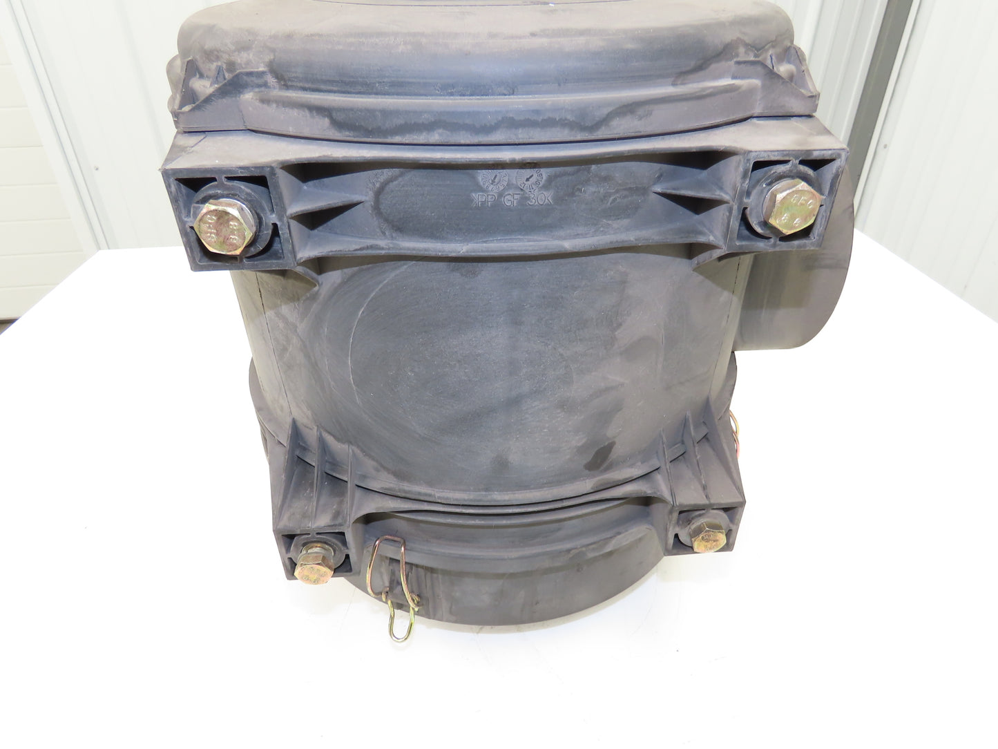 Ingersol Rand Air Compressor Air Filter Housing R150TU Model 5x6" Inlet/Outlet