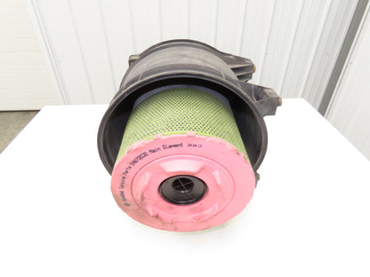 Ingersol Rand Air Compressor Air Filter Housing R150TU Model 5x6" Inlet/Outlet