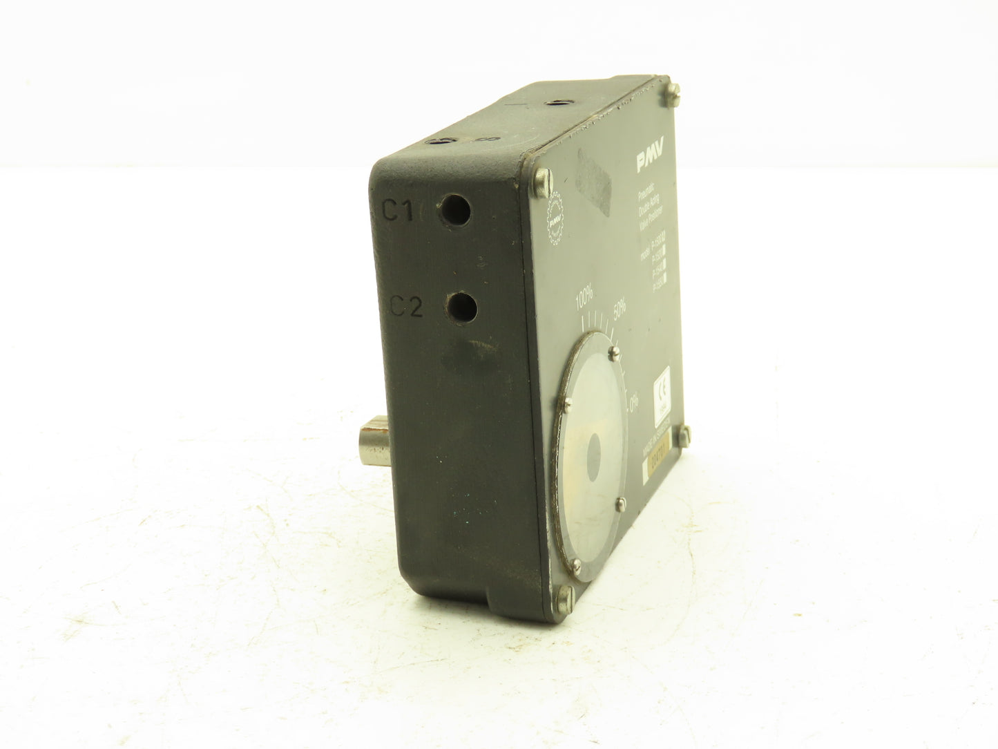 PMV P-1500 Pneumatic Valve Positioner Double Acting 3/4"x 1/2" Shaft