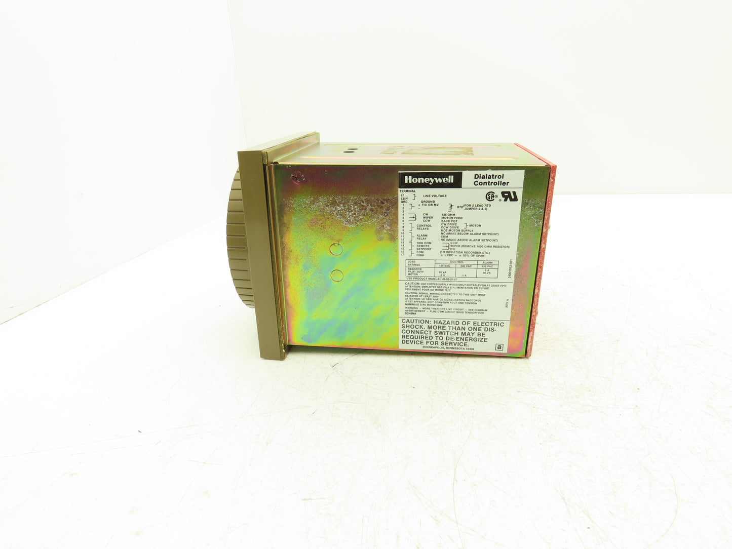 Honeywell R7352E 10153 Dialatrol Analog Temp Controller 0-1600°F 120V