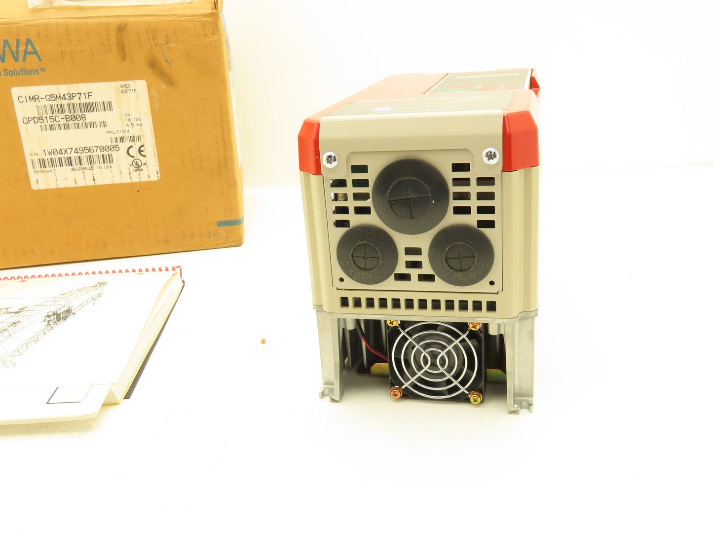 Magnetek G5M43P7 Crane Control Adjustable Frequency 380-460VAC 50-60 Hz 10.2A