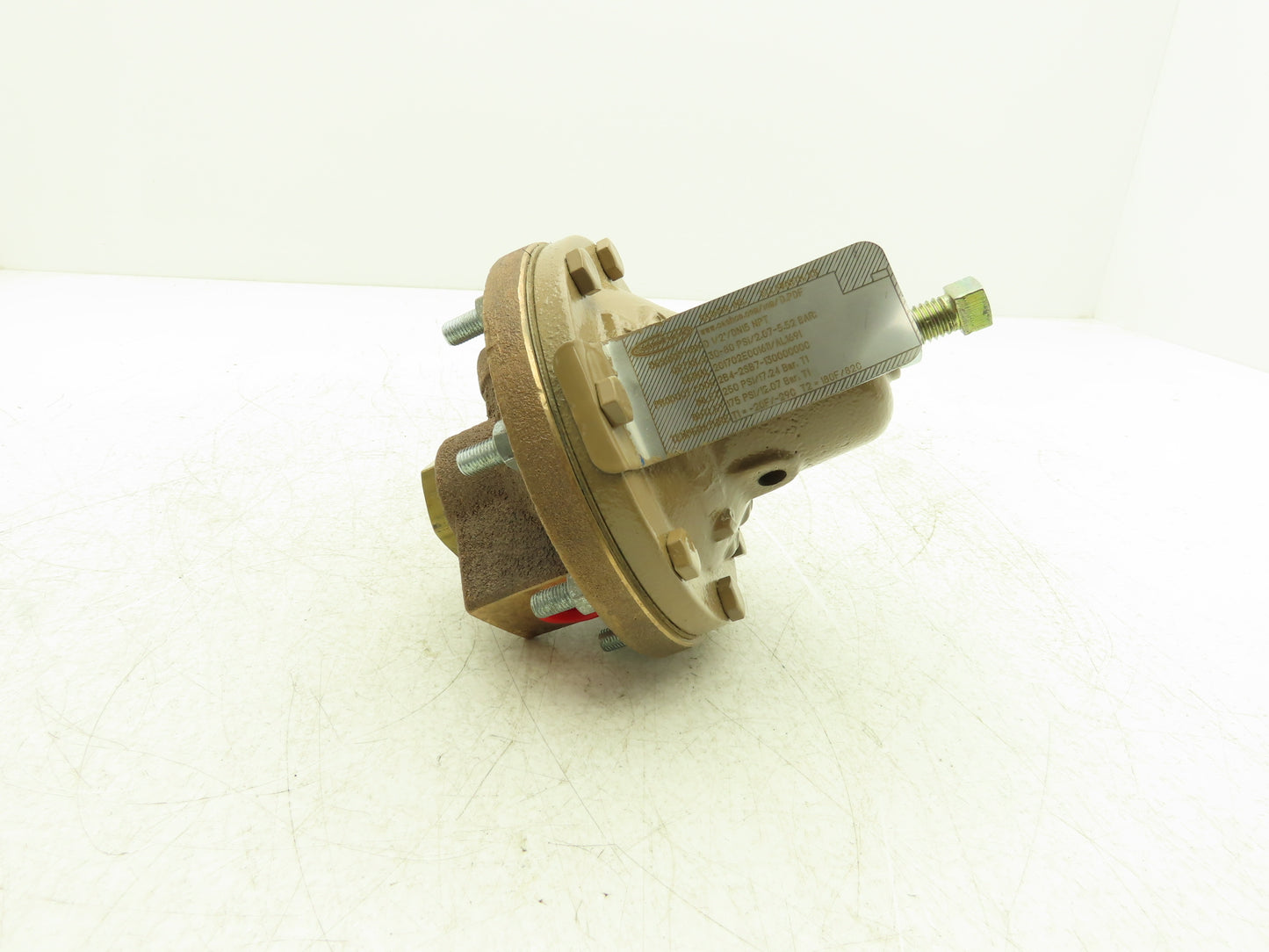 Cashco 2B4-2SB7-13000000C Bronze Pressure Regulator Valve 30-80 PSI 1/2"NPT