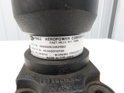 Pall HH9660K24KPRBS High Pressure Hydraulic Filter 6000 PSI