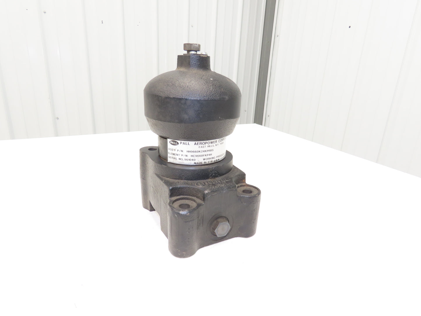 Pall HH9660K24KPRBS High Pressure Hydraulic Filter 6000 PSI