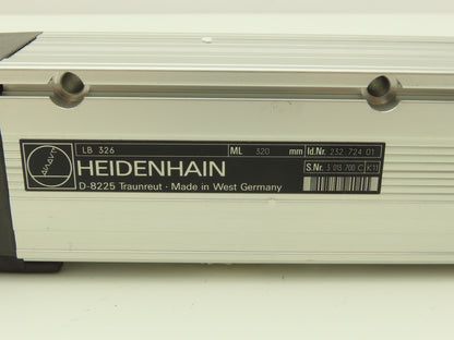 Heidenhain 232 724 01 Linear Encoder Housing Only 320mm