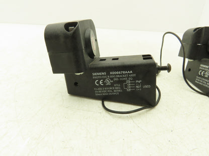 Siemens Dematic K006678AAA Conveyor Photo Eye Sensor HSG Bracket Assy Lot of 5