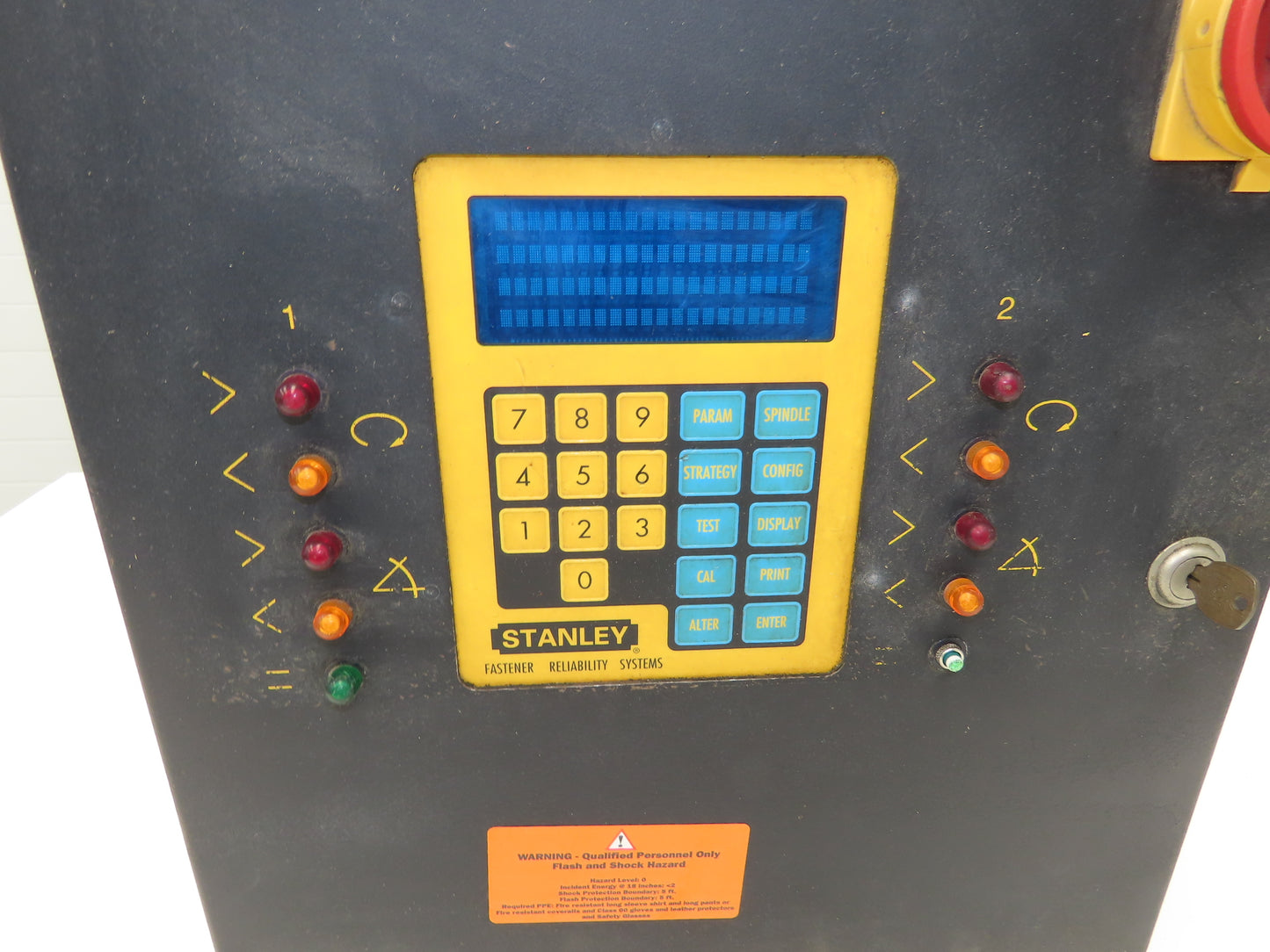 Stanley T8002 Servo Torque Nutrunner Driver Dual Tool Control Panel 230VAC 1Ph