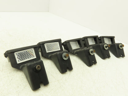 Rapistan Dematic 06881-00055 Conveyor Sensor Reflector & Bracket Assy  Lot of 5