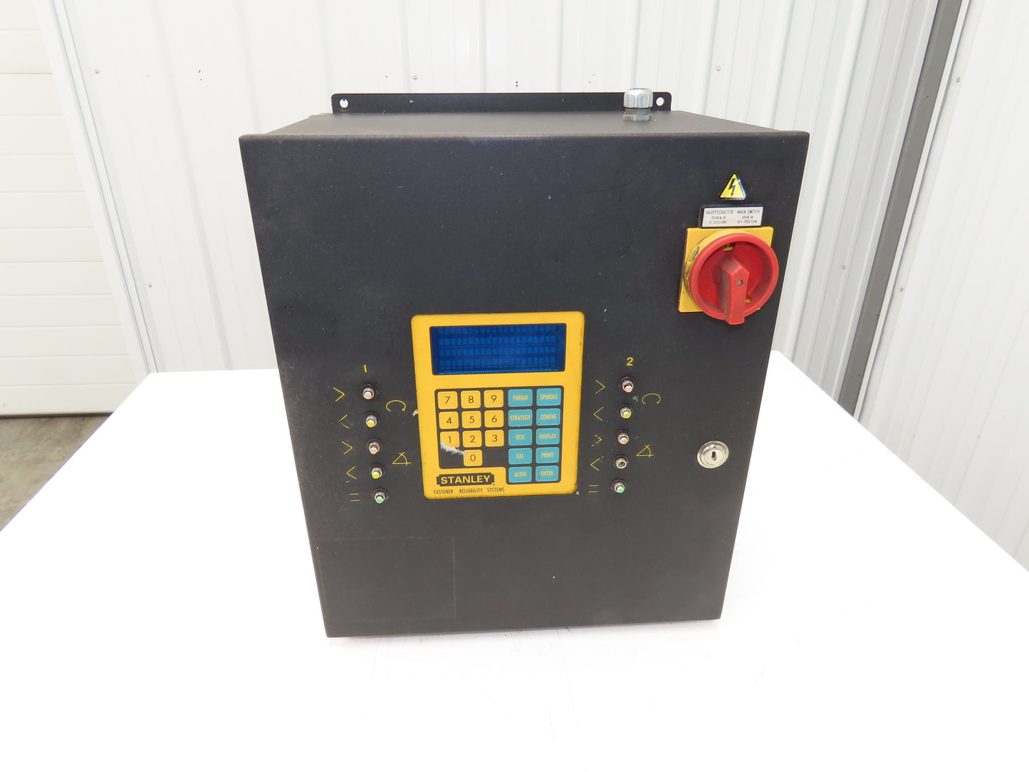 Stanley T8002 Servo Torque Nutrunner Driver Dual Tool Control Panel 230VAC 1Ph