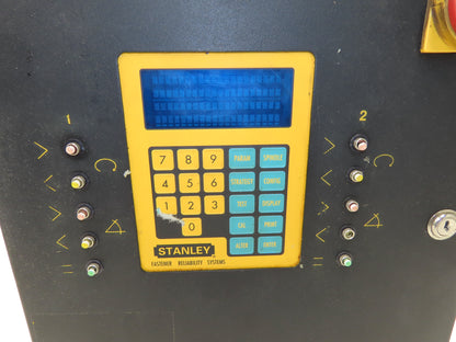 Stanley T8002 Servo Torque Nutrunner Driver Dual Tool Control Panel 230VAC 1Ph