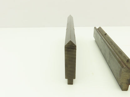 Press Brake Straight Punch & Die 11-14/16" Long 90° 5/8" V Set
